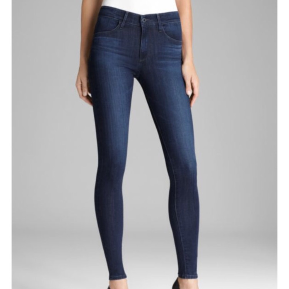 AG The High Rise Farrah Skinny Jeans In Brooks
